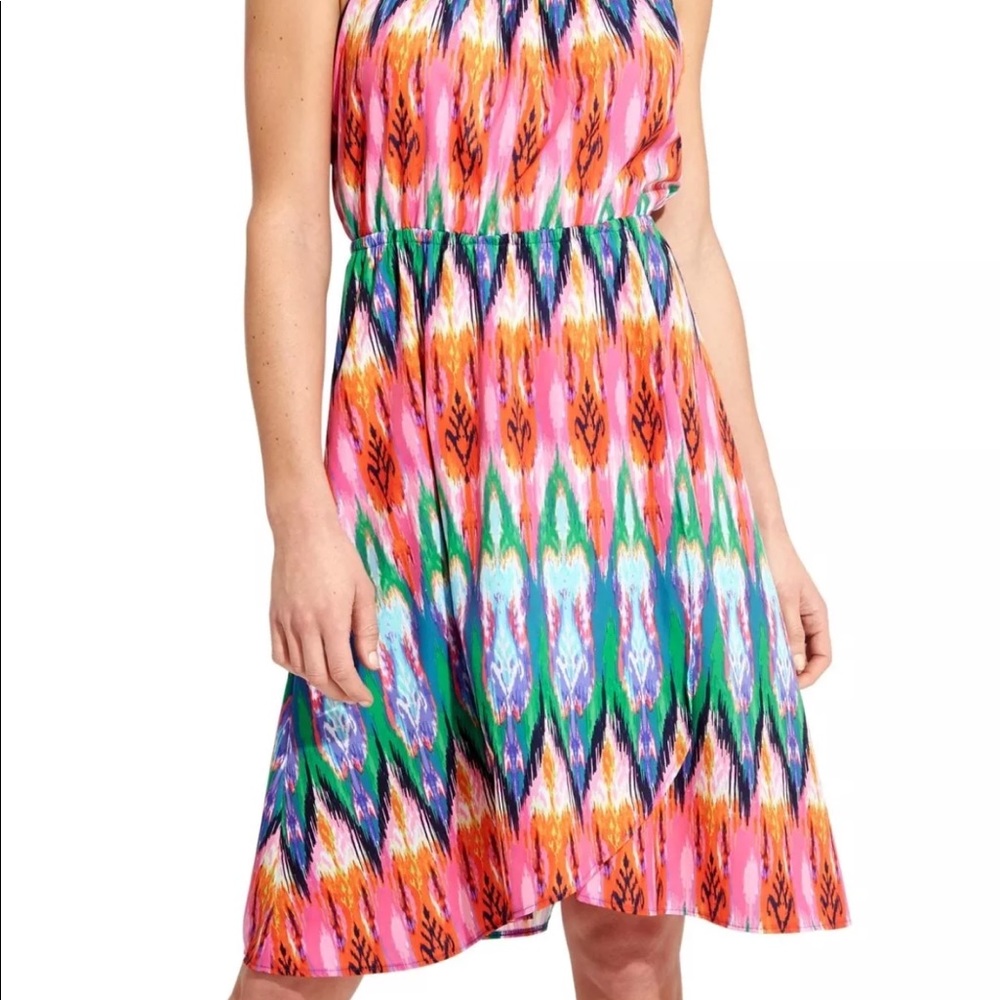 NWOT Athleta Tulip dress multi color S